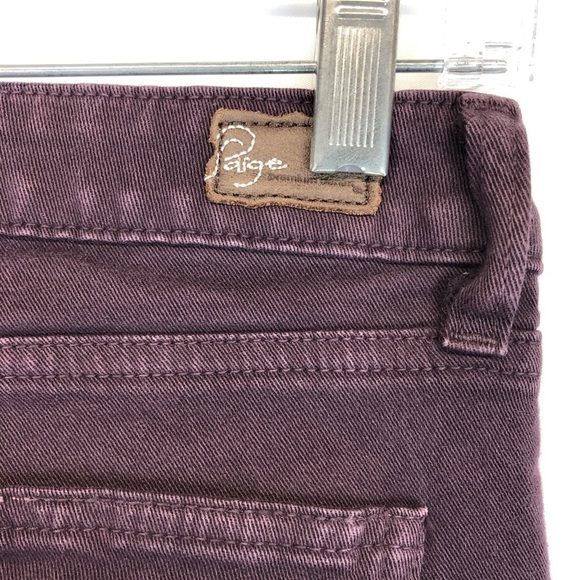 Paige‎ Purple Peg Skinny Distressed Jean - Picture 4 of 5